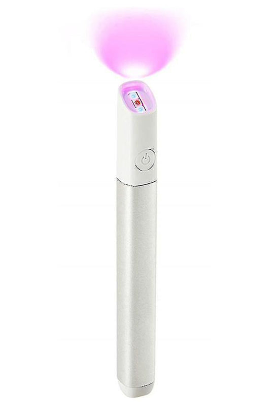 Stylo de luminothérapie rouge et bleu